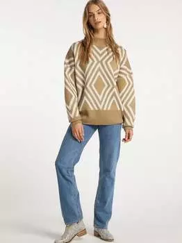 Вязаная кофта Izia, бежевый