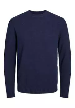 Вязаная кофта Jack & Jones, синий