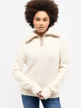 Вязаная кофта Mustang, белый