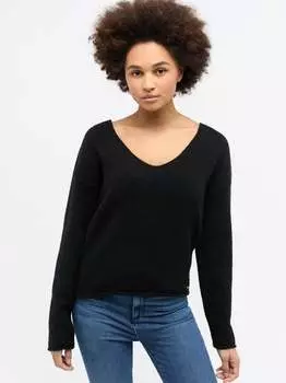 Вязаная кофта Mustang, черный