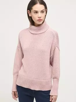 Вязаная кофта Mustang, розовый