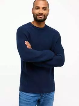 Вязаная кофта Mustang, синий