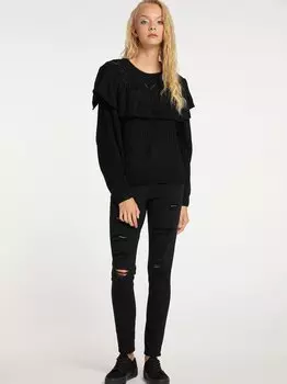 Вязаная кофта Mymo, черный