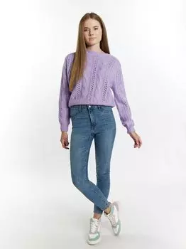 Вязаная кофта Mymo, фиолетовый