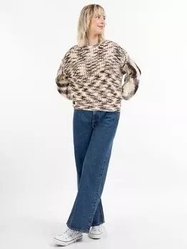 Вязаная кофта Mymo, коричневый