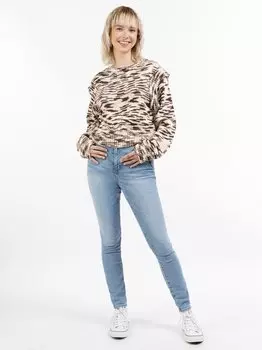 Вязаная кофта Mymo, коричневый