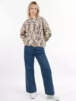 Вязаная кофта Mymo, коричневый