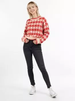 Вязаная кофта Mymo, красный