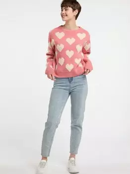 Вязаная кофта Mymo, оранжевый