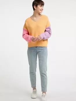 Вязаная кофта Mymo, оранжевый