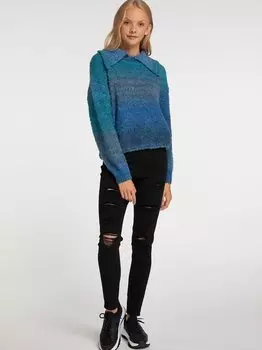 Вязаная кофта Mymo, синий