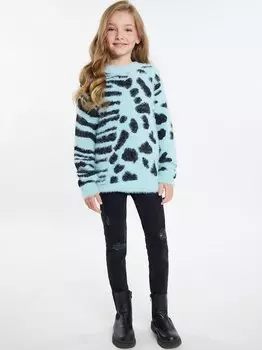 Вязаная кофта Mymo, зеленый