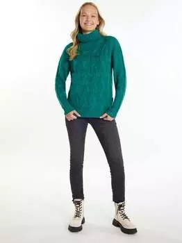 Вязаная кофта Mymo, зеленый