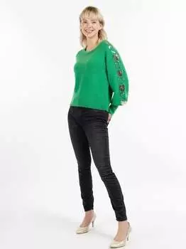 Вязаная кофта Mymo, зеленый