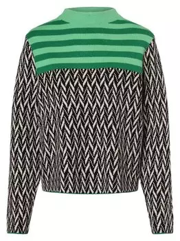 Вязаная кофта Oui, черный