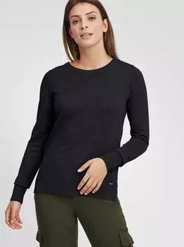 Вязаная кофта Oxmo, черный