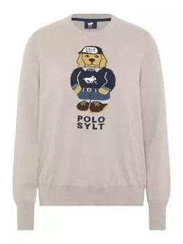 Вязаная кофта Polo Sylt, серый