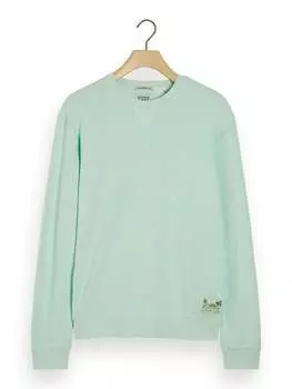 Вязаная кофта Scotch & Soda, зеленый