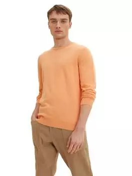 Вязаная кофта Tom Tailor, оранжевый