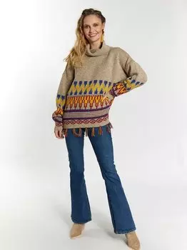 Вязаная кофта Usha, бежевый