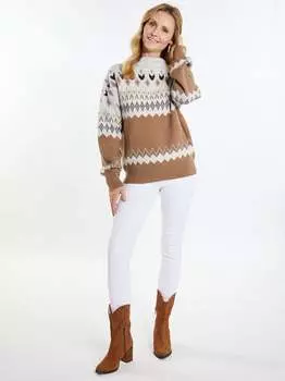 Вязаная кофта Usha, бежевый