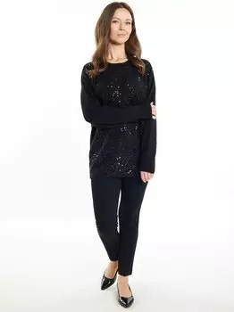 Вязаная кофта Usha, черный