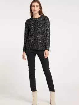 Вязаная кофта Usha, черный