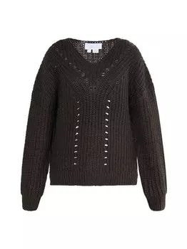 Вязаная кофта Usha, коричневый