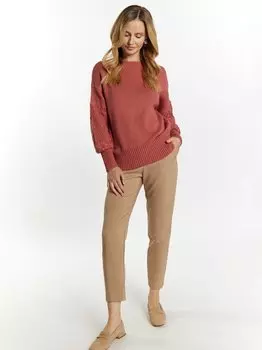 Вязаная кофта Usha, розовый