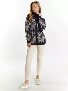 Вязаная кофта Usha, синий