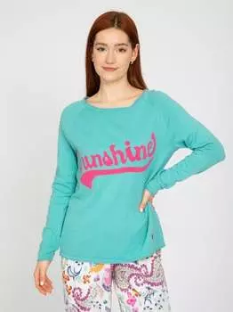 Вязаная кофта Vicci Germany, бирюзовый