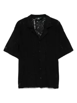 Вязаная крючком рубашка Represent, черный
