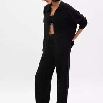 Вязаная куртка большого размера с карманом Gap, черный