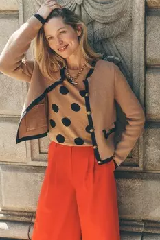 Вязаная куртка Холли Boden, коричневый