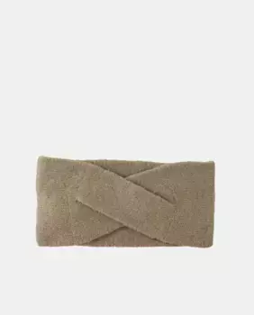 Вязаная лента кремового цвета Pieces, цвет Crema