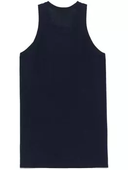 Вязаная майка Frenckenberger, синий