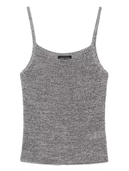 Вязаная майка Roberto Collina, серый