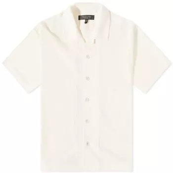 Вязаная отпускная рубашка Rag & Bone Avery, слоновая кость