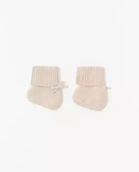 Вязаная пинетка Sfera, бежевый