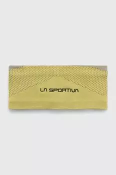Вязаная повязка на голову La Sportiva, зеленый
