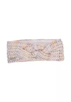 Вязаная повязка на голову с узлом 19161-0 SEEBERGER, цвет Rosewood Offweiss One Size