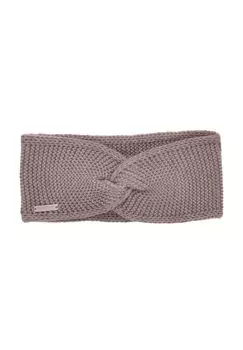 Вязаная повязка на голову в волнистой структуре 18835-0 SEEBERGER, цвет Nutria One Size