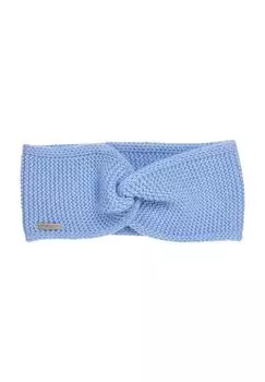 Вязаная повязка на голову в волнистой структуре 18835-0 SEEBERGER, светло-голубой