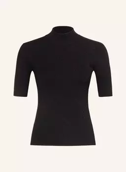 Вязаная рубашка альсе Max Mara Leisure, черный