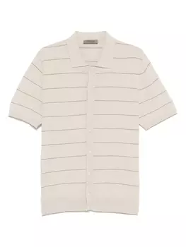 Вязаная рубашка Corneliani, нейтральный