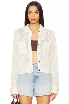 Вязаная рубашка Jane от La Ligne, cream