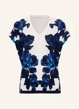 Вязаная рубашка миа с льном Phase Eight, белый