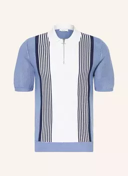 Вязаная рубашка-поло берлин Reiss, белый