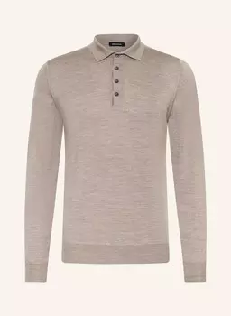 Вязаная рубашка-поло Dressler, бежевый