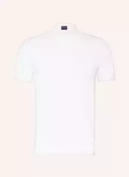 Вязаная рубашка-поло Fedeli, белый